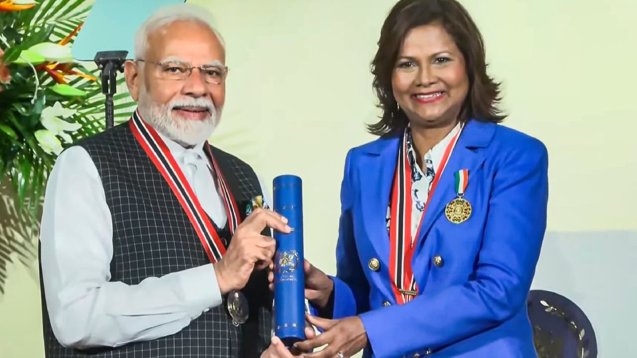 ಟ್ರಿನಿಡಾಡ್ ಮತ್ತು ಟೊಬೆಗೊದ ಅತ್ಯುನ್ನತ ನಾಗರಿಕ ಪ್ರಶಸ್ತಿ ಮೊದಲ ವಿದೇಶಿ ನಾಯಕರಾದ ಪ್ರಧಾನಿ ಮೋದಿ
