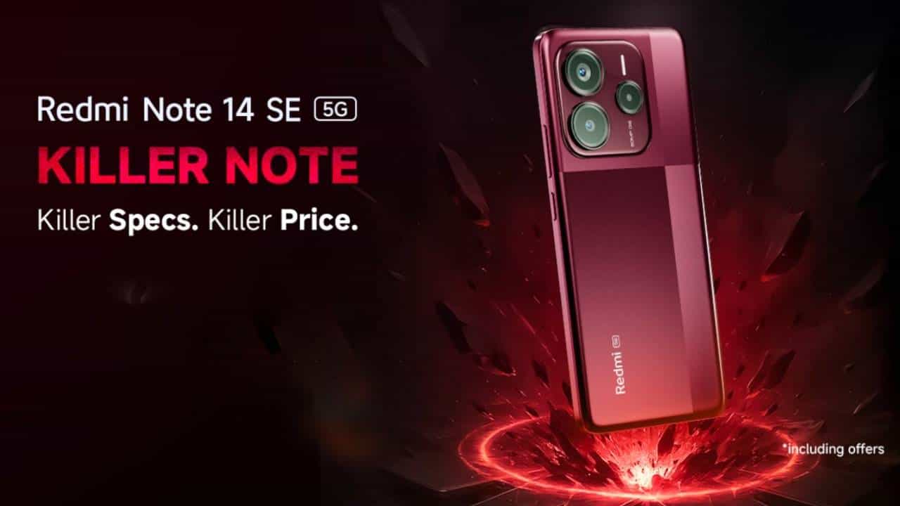 Redmi Note 14 SE 5G: ಭಾರತದಲ್ಲಿ ರೆಡ್ಮಿ ನೋಟ್ 14 SE 5G ಬಿಡುಗಡೆ: ಬೆಲೆ ಕೇವಲ 14,999 ರೂ. Redmi Note 14 SE 5G: ಭಾರತದಲ್ಲಿ ರೆಡ್ಮಿ ನೋಟ್ 14 SE 5G ಬಿಡುಗಡೆ: ಬೆಲೆ ಕೇವಲ 14,999 ರೂ.