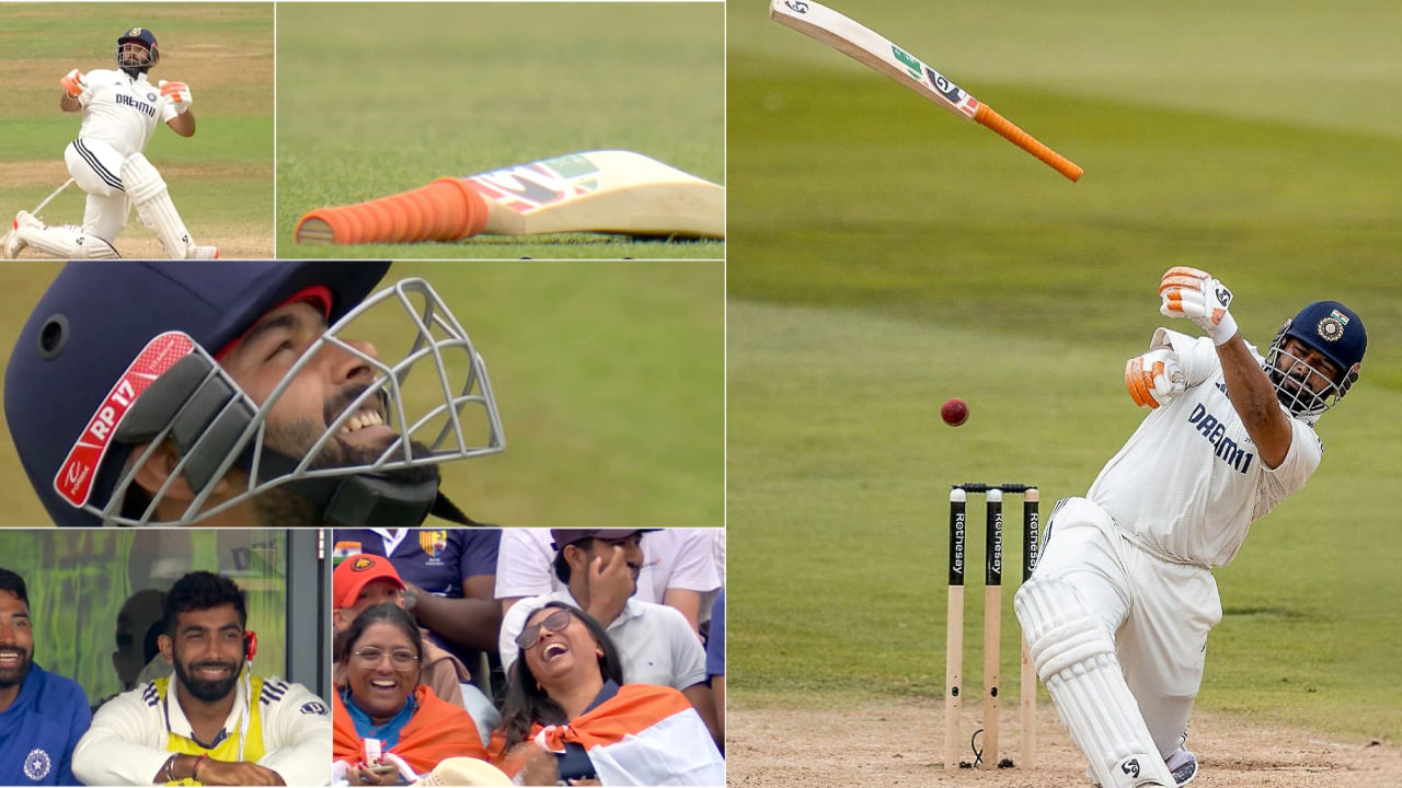 IND vs BAN: ರಿಷಭ್ ಪಂತ್ ಬಾಹುಬಲಕ್ಕೆ 10 ಮೀ. ದೂರ ಹೋಗಿ ಬಿದ್ದ ಬ್ಯಾಟ್; ವಿಡಿಯೋ