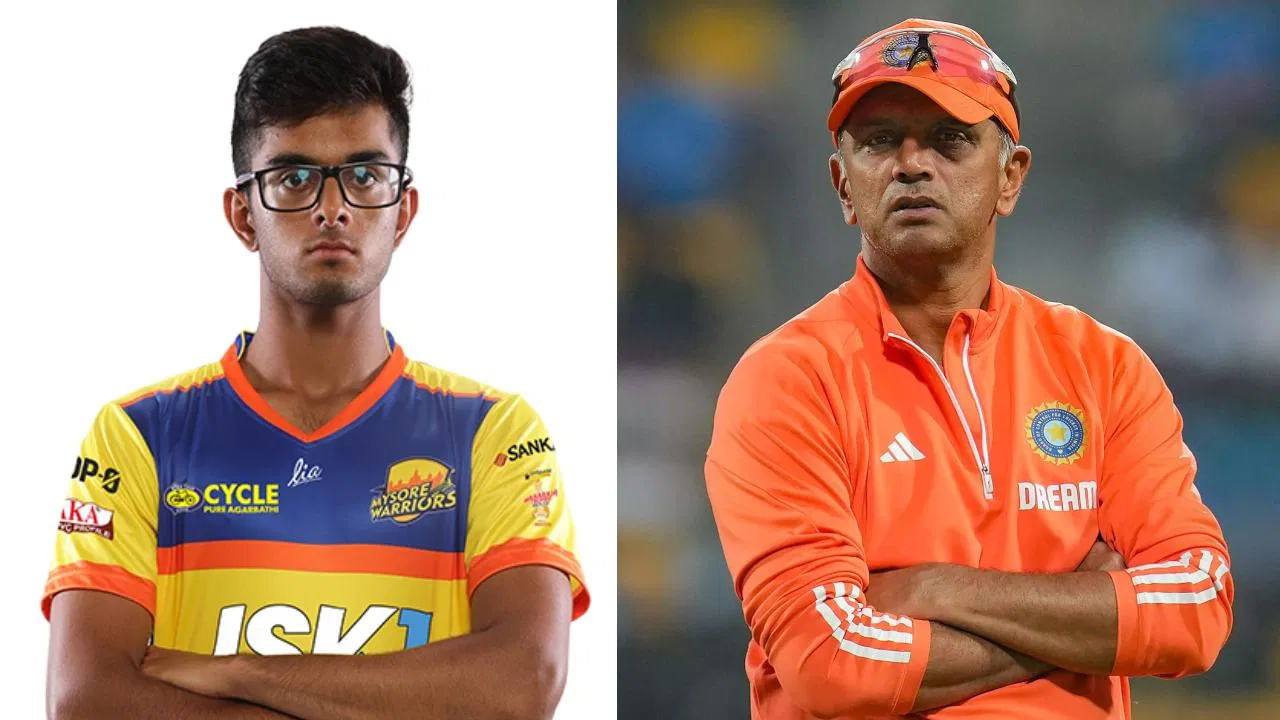 ಮಹಾರಾಜ ಟ್ರೋಫಿ ಟಿ20 ಟೂರ್ನಿಯ ಮೂರನೇ ಸೀಸನ್ಗೆ ಸಿದ್ಧತೆಗಳು ಶುರುವಾಗಿದೆ. ಅದರ ಮೊದಲ ಭಾಗವಾಗಿ ಇದೀಗ 6 ತಂಡಗಳ ಹರಾಜು ಪ್ರಕ್ರಿಯೆ ಮುಗಿದಿದೆ. ಈ ಹರಾಜಿನಲ್ಲಿ ಕಾಣಿಸಿಕೊಂಡಿದ್ದ ಲೆಜೆಂಡ್ ರಾಹುಲ್ ದ್ರಾವಿಡ್ ಪುತ್ರ ಸಮಿತ್ ದ್ರಾವಿಡ್ ಬಿಕರಿಯಾಗದೇ ಉಳಿದಿದ್ದಾರೆ. ಅಂದರೆ ಯಾವುದೇ ಫ್ರಾಂಚೈಸಿ ಅವರನ್ನು ಖರೀದಿಸಿಲ್ಲ.