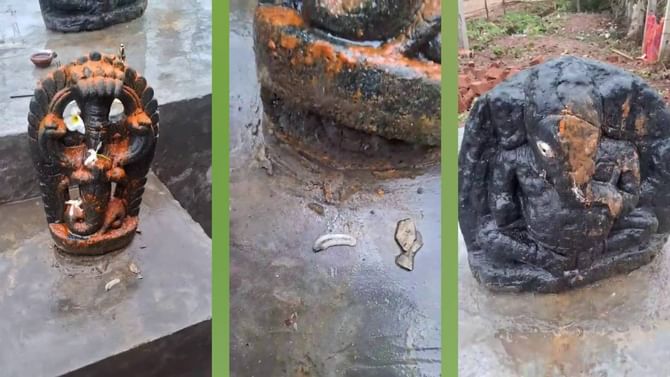 ನಾಗರ ವಿಗ್ರಹವನ್ನು ಅನ್ಯಕೋಮಿನ ವ್ಯಕ್ತಿ ಚರಂಡಿಗೆ ಎಸೆದ ಆರೋಪ