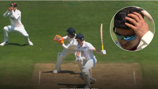 ಕ್ಯಾಚ್ ಬಿಟ್ಟ ಶುಭ್​ಮನ್ ಗಿಲ್; ಈ ಪಂದ್ಯದಲ್ಲೂ ಬ್ರೂಕ್​ಗೆ ಜೀವದಾನ