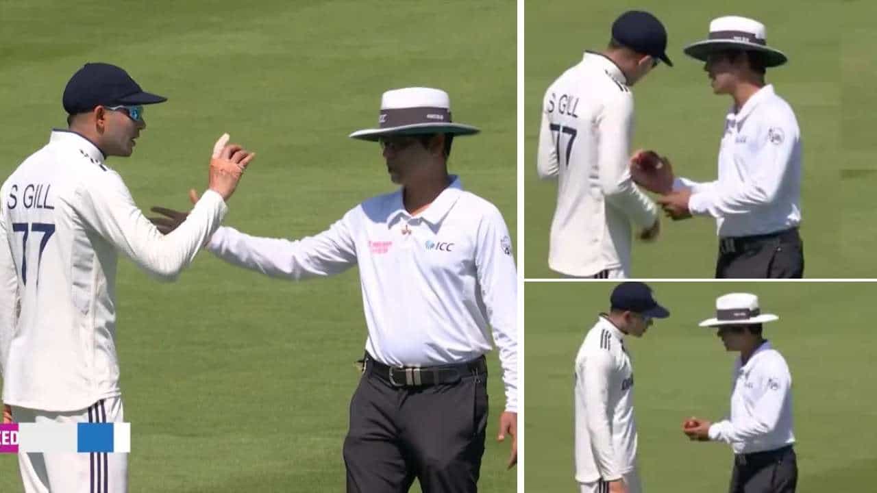 ENG vs IND 3rd Test: ಅಂಪೈರ್ ಜೊತೆ ಶುಭ್​ಮನ್ ಗಿಲ್ ಜಗಳ: ಮೈದಾನದಲ್ಲೇ ಕೋಪಗೊಂಡ ಕ್ಯಾಪ್ಟನ್