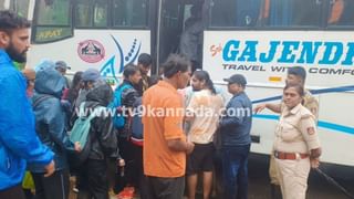 ಚಿಕ್ಕಮಗಳೂರಿನಲ್ಲಿ ಭಾರೀ ಮಳೆಗೆ ಧರೆಗುರುಳಿದ ಮರಗಳು: ರಸ್ತೆ ಸಂಪೂರ್ಣ ಬಂದ್​