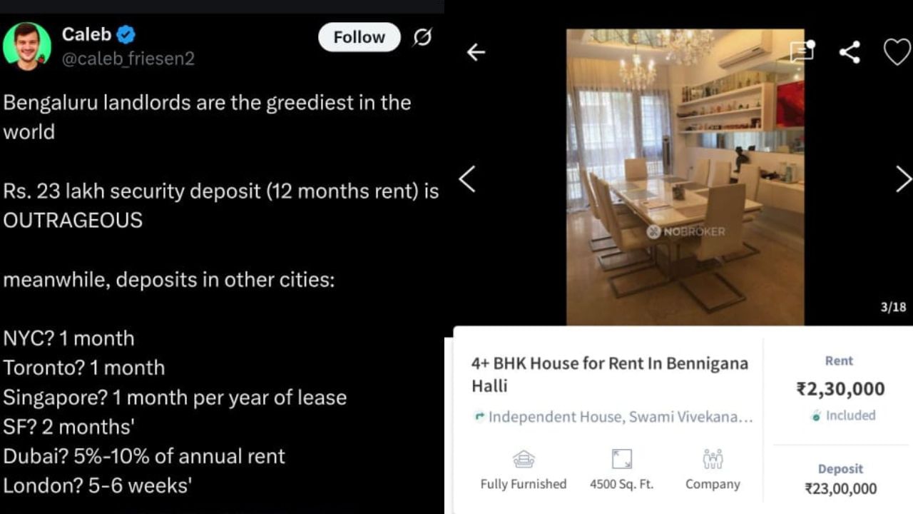 Viral: ಬೆಂಗಳೂರಿನಲ್ಲಿ ಬಾಡಿಗೆ ಮನೆ ತುಂಬಾ ದುಬಾರಿ, ಕಹಿ ಅನುಭವ ಹಂಚಿಕೊಂಡ ವಿದೇಶಿಗ