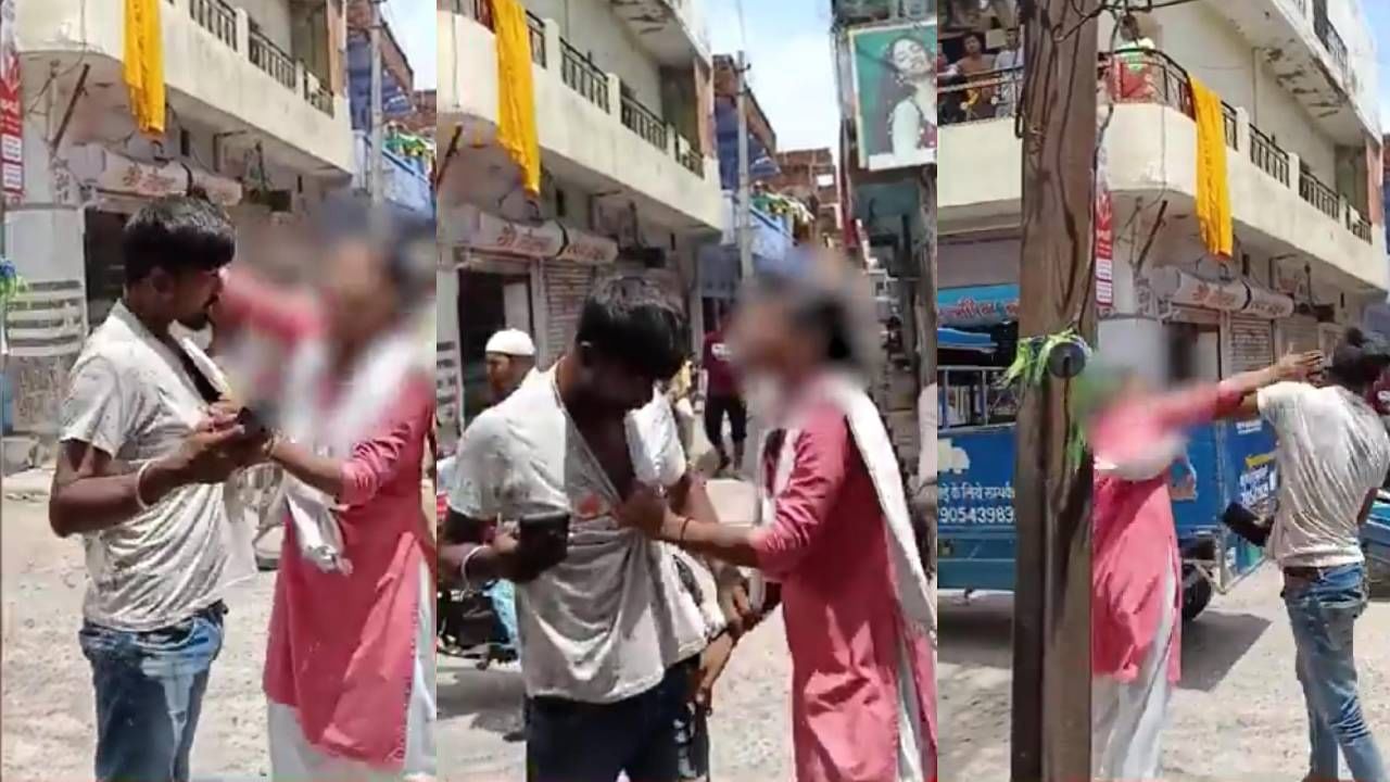 Video: ಚುಡಾಯಿಸಲು ಬಂದ ವ್ಯಕ್ತಿಗೆ ನಡು ರಸ್ತೆಯಲ್ಲೇ ಚಪ್ಪಿಲಿ ಏಟು ಕೊಟ್ಟ ಹೈಸ್ಕೂಲ್‌ ಹುಡುಗಿ