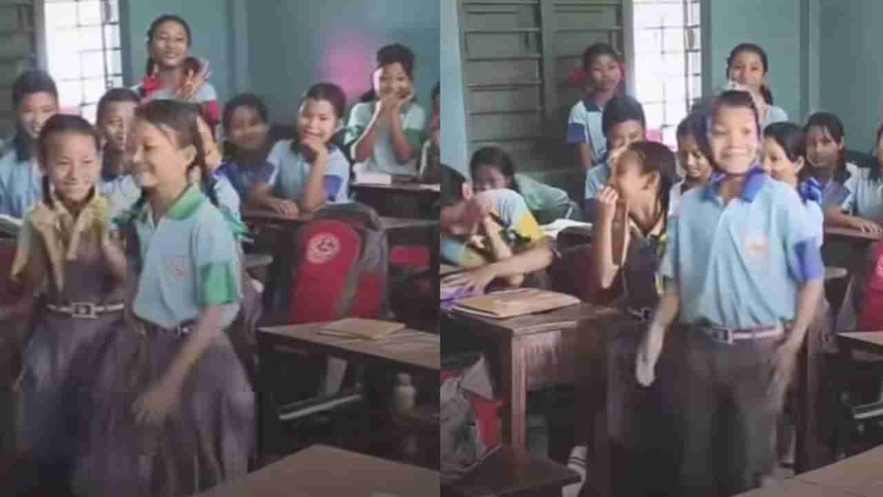 Video : ತರಗತಿಯಲ್ಲಿ ಕಣ್ಮನ ಸೆಳೆದ ಪುಟಾಣಿಗಳ ರ್ಯಾಂಪ್ ವಾಕ್