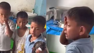 Video: ನನ್ನ ಅಪ್ಪ ಸುರಸುಂದರ, ಹೇಗಿದೆ ನನ್ನ ಅಪ್ಪನಿಗೆ ಮಾಡಿದ ಮೇಕಪ್​​​​