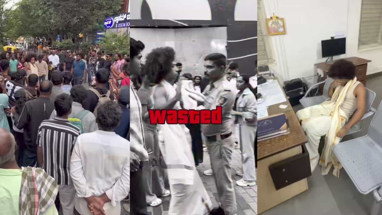 Video: ರಸ್ತೆ ಬದಿಯಲ್ಲಿ ಡ್ಯಾನ್ಸ್ ಮಾಡ್ತಿದ್ದ ವಿದೇಶಿಗನನ್ನು ಅರೆಸ್ಟ್ ಮಾಡಿದ ಪೊಲೀಸರು, ಕಾರಣ ಇದೇ ನೋಡಿ Video: ರಸ್ತೆ ಬದಿಯಲ್ಲಿ ಡ್ಯಾನ್ಸ್ ಮಾಡ್ತಿದ್ದ ವಿದೇಶಿಗನನ್ನು ಅರೆಸ್ಟ್ ಮಾಡಿದ ಪೊಲೀಸರು, ಕಾರಣ ಇದೇ ನೋಡಿ