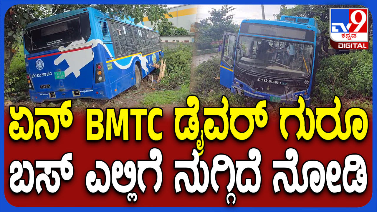 ಬಿಎಂಟಿಸಿ ಬಸ್ ಬ್ರೇಕ್ ಫೇಲ್, ಮುಂದೇನಾಯ್ತು ನೋಡಿ ಬಿಎಂಟಿಸಿ ಬಸ್ ಬ್ರೇಕ್ ಫೇಲ್, ಮುಂದೇನಾಯ್ತು ನೋಡಿ