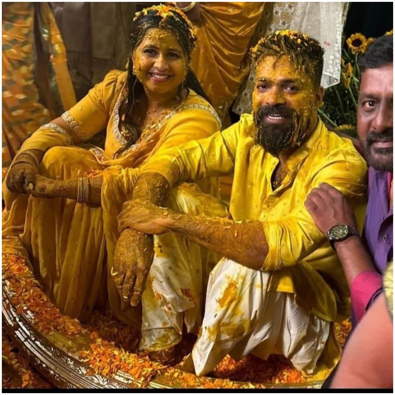 Anushree Haldi Ceremony