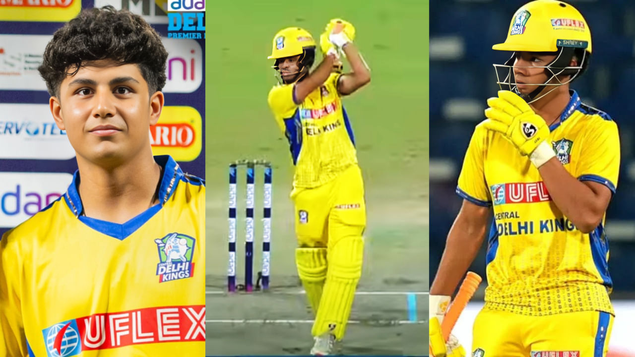 ಸಿಡಿಲಮರಿ ಎಂಟ್ರಿ: ಮೊದಲ ಪಂದ್ಯದಲ್ಲೇ ಆರ್ಯವೀರ್ ಸೆಹ್ವಾಗ್ ಆರ್ಭಟ