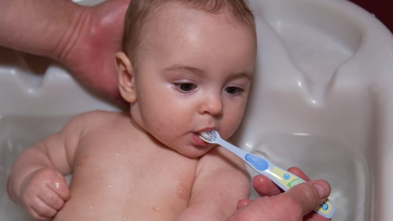 ಸಣ್ಣ ಮಕ್ಕಳಿಗೆ ಯಾವಾಗಿನಿಂದ ಹಲ್ಲುಜ್ಜಲು ಪ್ರಾರಂಭ ಮಾಡುವುದು ಒಳ್ಳೆಯದು ತಿಳಿದುಕೊಳ್ಳಿ