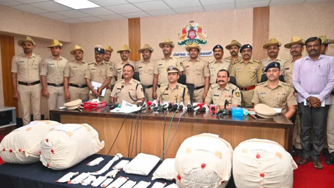 ಬೆಳಗಾವಿಗೆ ಗಾಂಜಾ, ಡ್ರಗ್ಸ್​ ಸಪ್ಲೈ ಮಾಡುತ್ತಿದ್ದ ಕಿಂಗ್​ಪಿನ್​ಗಳ ಬಂಧನ​: ಪೊಲೀಸರಿಗೆ ಮೆಚ್ಚುಗೆ