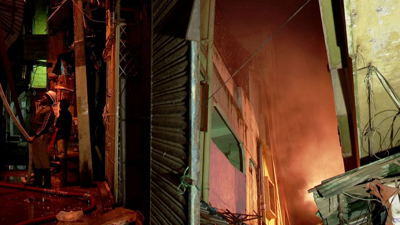 ಬೆಂಗಳೂರು ಅಗ್ನಿ ಅವಘಡ: ಎರಡೂ ಮಹಡಿಯಲ್ಲಿ ಹೊತ್ತಿಕೊಂಡಿದ್ದ ಬೆಂಕಿ, 3ನೇ ಫ್ಲೋರ್ನಲ್ಲಿದ್ದ ಕುಟುಂಬ ಬಚಾವ್ ಆಗಿದ್ದೇ ರೋಚಕ ಬೆಂಗಳೂರು ಅಗ್ನಿ ಅವಘಡ: ಎರಡೂ ಮಹಡಿಯಲ್ಲಿ ಹೊತ್ತಿಕೊಂಡಿದ್ದ ಬೆಂಕಿ, 3ನೇ ಫ್ಲೋರ್ನಲ್ಲಿದ್ದ ಕುಟುಂಬ ಬಚಾವ್ ಆಗಿದ್ದೇ ರೋಚಕ