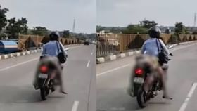 ಅಪಘಾತದಲ್ಲಿ ಮೃತಪಟ್ಟ ಪತ್ನಿಯನ್ನು ಬೈಕ್ನಲ್ಲಿ ಕಟ್ಟಿ ಹೊತ್ತೊಯ್ದ ಪತಿ ಅಪಘಾತದಲ್ಲಿ ಮೃತಪಟ್ಟ ಪತ್ನಿಯನ್ನು ಬೈಕ್ನಲ್ಲಿ ಕಟ್ಟಿ ಹೊತ್ತೊಯ್ದ ಪತಿ