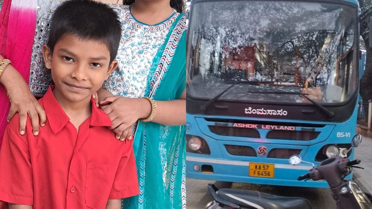 ಬೆಂಗಳೂರಿನಲ್ಲಿ ಬಿಎಂಟಿಸಿ ಬಸ್ ಹರಿದು ಬಾಲಕ ಸ್ಥಳದಲ್ಲೇ ಸಾವು