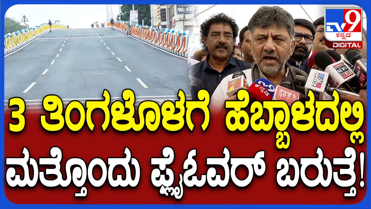 ಬೆಂಗಳೂರು: ಮೂರು ತಿಂಗಳಲ್ಲಿ ಮತ್ತೆ ಹೆಬ್ಬಾಳ ಫ್ಲೈಓವರ್ ವಿಸ್ತರಣೆ; ಡಿಕೆ ಶಿವಕುಮಾರ್ ಹೇಳಿದ್ದಿಷ್ಟು ಬೆಂಗಳೂರು: ಮೂರು ತಿಂಗಳಲ್ಲಿ ಮತ್ತೆ ಹೆಬ್ಬಾಳ ಫ್ಲೈಓವರ್ ವಿಸ್ತರಣೆ; ಡಿಕೆ ಶಿವಕುಮಾರ್ ಹೇಳಿದ್ದಿಷ್ಟು