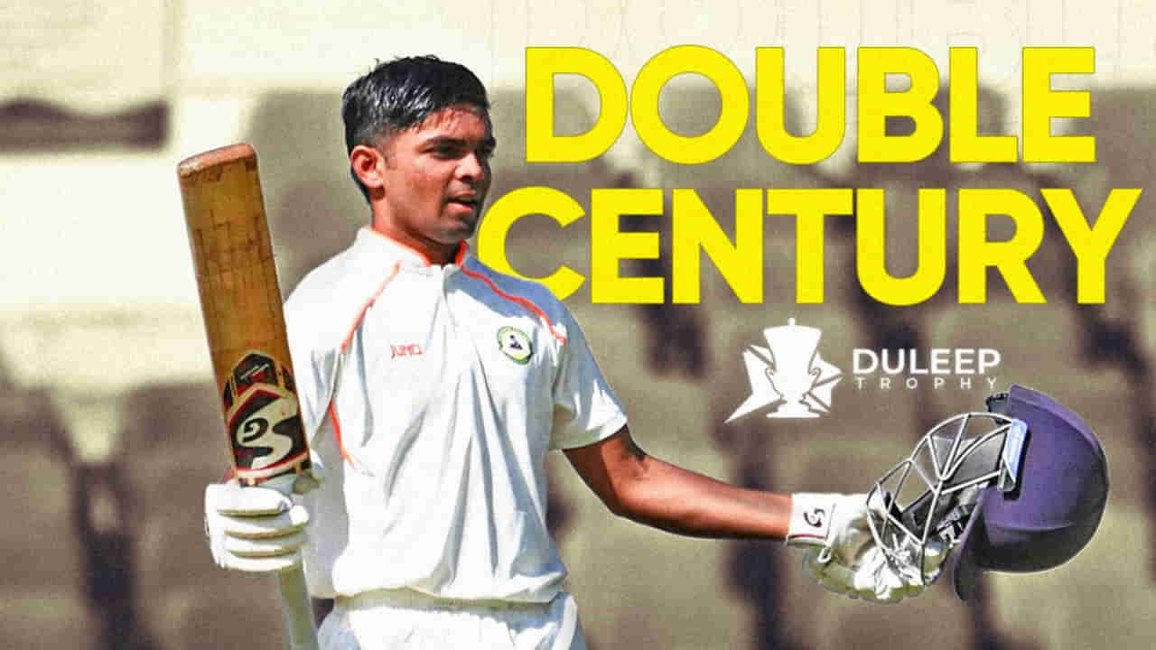 Duleep Trophy: ಚೊಚ್ಚಲ ಪಂದ್ಯದಲ್ಲೇ ದ್ವಿಶತಕ; ಇತಿಹಾಸ ಸೃಷ್ಟಿಸಿದ ಡ್ಯಾನಿಶ್ ಮಾಲೆವಾರ್