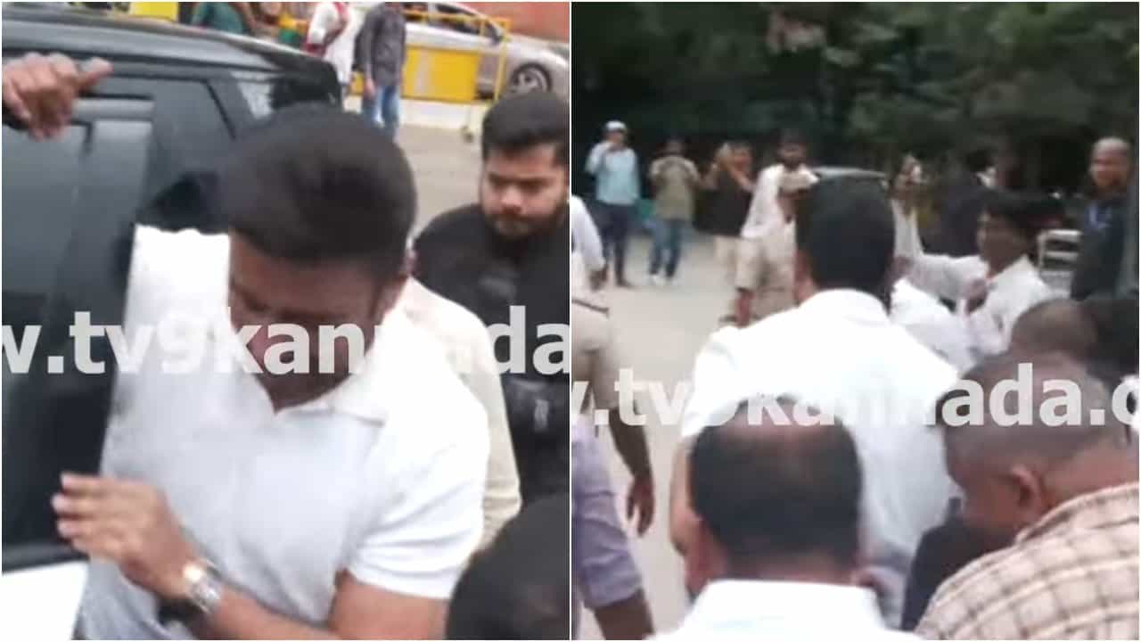 ಕೊಲೆ ಕೇಸ್ನಲ್ಲಿ ಕೋರ್ಟ್ಗೆ ಹಾಜರಾದ ದರ್ಶನ್; ವಿಚಾರಣೆ ಸೆಪ್ಟೆಂಬರ್ಗೆ ಮುಂದೂಡಿಕೆ ಕೊಲೆ ಕೇಸ್ನಲ್ಲಿ ಕೋರ್ಟ್ಗೆ ಹಾಜರಾದ ದರ್ಶನ್; ವಿಚಾರಣೆ ಸೆಪ್ಟೆಂಬರ್ಗೆ ಮುಂದೂಡಿಕೆ