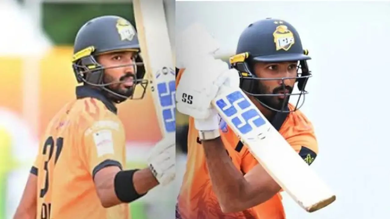 ಈ ಬಾರಿಯ ಮಹಾರಾಜ ಟ್ರೋಫಿ ಟಿ20 ಟೂರ್ನಿಯಲ್ಲಿ ಹುಬ್ಬಳ್ಳಿ ಟೈಗರ್ಸ್ ಪರ 12 ಪಂದ್ಯಗಳಲ್ಲಿ ಬ್ಯಾಟ್ ಬೀಸಿರುವ ದೇವದತ್ ಪಡಿಕ್ಕಲ್ 4 ಅರ್ಧಶತಕಗಳೊಂದಿಗೆ ಒಟ್ಟು 449 ರನ್ ಕಲೆಹಾಕಿದ್ದಾರೆ. ಇದರ ನಡುವೆ 17 ಸಿಕ್ಸ್ ಹಾಗೂ 51 ಫೋರ್​ಗಳನ್ನು ಸಹ ಬಾರಿಸಿದ್ದಾರೆ. ಈ ಮೂಲಕ ಪ್ಲೇಯರ್ ಆಫ್ ದಿ ಟೂರ್ನಮೆಂಟ್ ಪ್ರಶಸ್ತಿಯನ್ನು ಸಹ ತಮ್ಮದಾಗಿಸಿಕೊಂಡಿದ್ದಾರೆ.