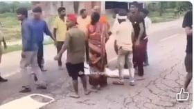 ಹೇಗೆ ಹೆಣ ಎಸೆದು ಹೋದ ನೋಡಿ ಆಂಬ್ಯುಲೆನ್ಸ್​ ಚಾಲಕ