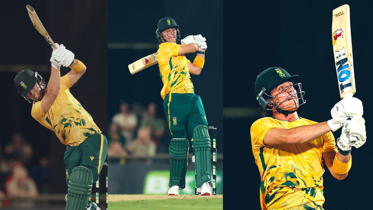 6,6,6,6,6,6... ಎಲ್ಲವೂ ಸ್ಟೇಡಿಯಂನಿಂದ ಆಚೆ; ಬೇಬಿ ಎಬಿ ಬಿರುಗಾಳಿ ಹೇಗಿತ್ತು? ವಿಡಿಯೋ ನೋಡಿ 6,6,6,6,6,6... ಎಲ್ಲವೂ ಸ್ಟೇಡಿಯಂನಿಂದ ಆಚೆ; ಬೇಬಿ ಎಬಿ ಬಿರುಗಾಳಿ ಹೇಗಿತ್ತು? ವಿಡಿಯೋ ನೋಡಿ