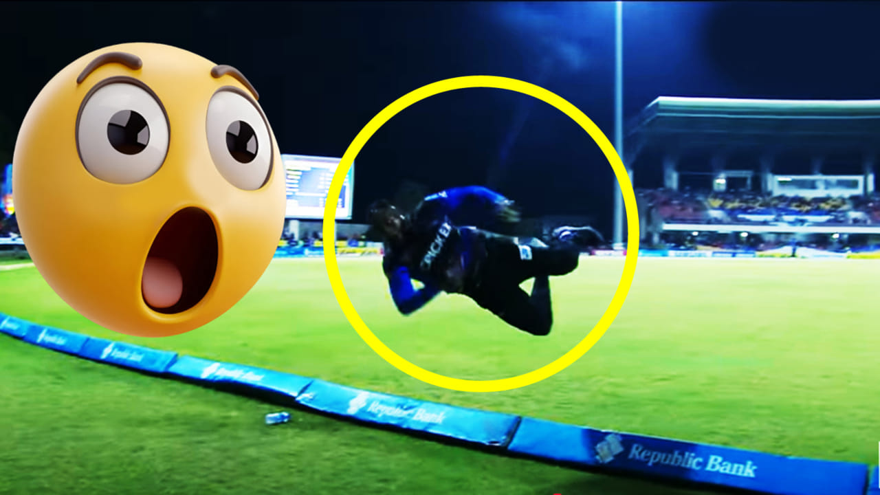 VIDEO: ಹೀಗೂ ಸಿಕ್ಸ್ ತಡೆಯಬಹುದೇ?