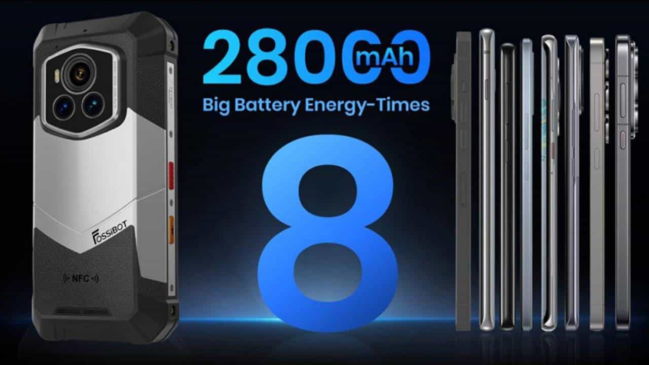 FOSSiBOT F107 Pro 5G: 28000mAh ಬ್ಯಾಟರಿ, 200MP ಕ್ಯಾಮೆರಾ, 30GB RAM ಹೊಂದಿರುವ 5G ಫೋನ್ ಬಿಡುಗಡೆ: ಬೆಲೆ ಕೇವಲ ...