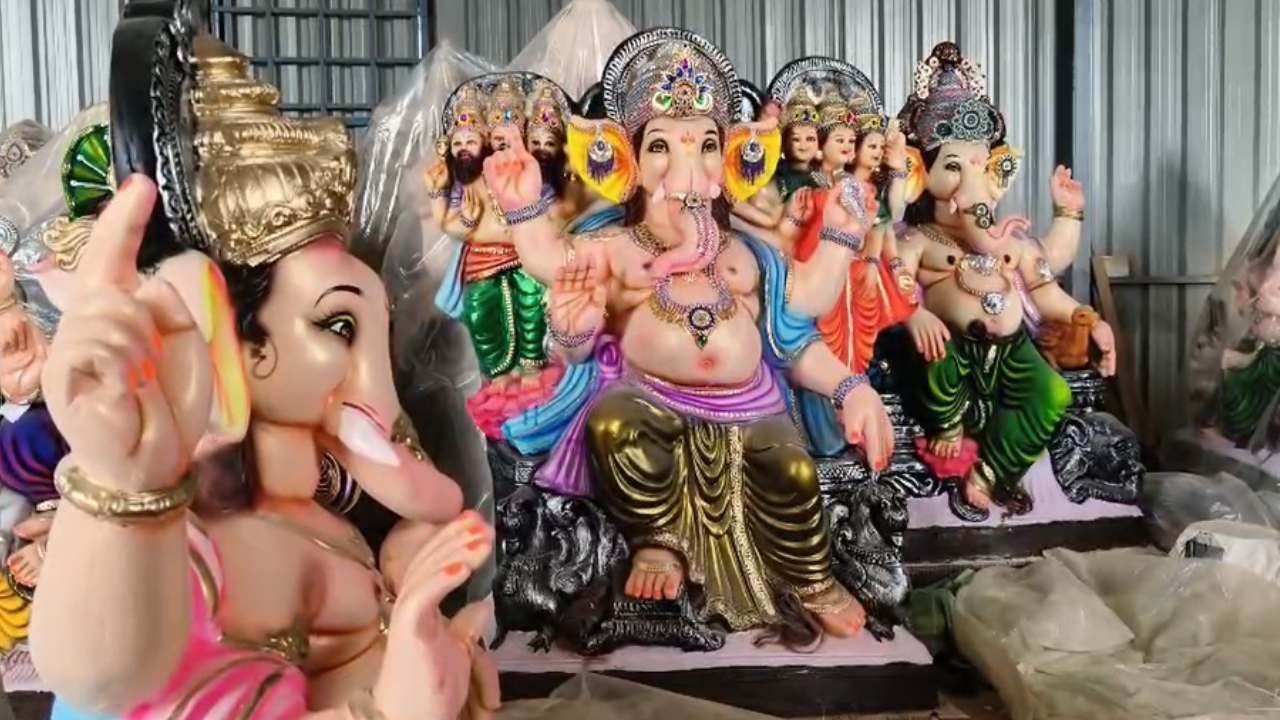 ಆರ್ಸಿಬಿ ಗಣೇಶ ಮಾತ್ರವಲ್ಲದೆ ಹನುಮಾನ್, ರಥದ ಇಲಿಗಳ ಗಣೇಶ, ವಿಷ್ಣು ಅವತಾರ ಸೇರಿದಂತೆ ವಿವಿಧ ಬಗೆಯ ಗಣೇಶ ಮೂರ್ತಿಗಳು ಎಲ್ಲರನ್ನೂ ಆಕರ್ಷಿಸುತ್ತಿವೆ. ಜೇಡಿ ಮಣ್ಣು ಮತ್ತು ಪೇಪರ್ ಮೂಲಕ ಇವುಗಳನ್ನು ತಯಾರು ಮಾಡಲಾಗಿದೆ. ಅಲ್ಲದೆ ಈ ಗಣೇಶ ಮೂರ್ತಿಗಳಿಗೆ ಕೆಮಿಕಲ್ ಮಿಶ್ರಿತ ಬಣ್ಣದ ಬದಲಿಗೆ ನೀರಿನಲ್ಲಿ ಸುಲಭವಾಗಿ ಕರಗುವ ಪರಿಸರ ಸ್ನೇಹಿ ಬಣ್ಣಗಳನ್ನು ಬಳಸಿದ್ದು, ಪರಿಸರ ಪ್ರೇಮಿಗಳ ಗಮನವೂ ಸೆಳೆಯುತ್ತಿವೆ.