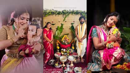 ಕನ್ನಡ ಚಿತ್ರರಂಗದ ಸೆಲೆಬ್ರಿಟಿಗಳ ಮನೆಯಲ್ಲಿ ಗಣೇಶ ಚತುರ್ಥಿ ಸಂಭ್ರಮ
