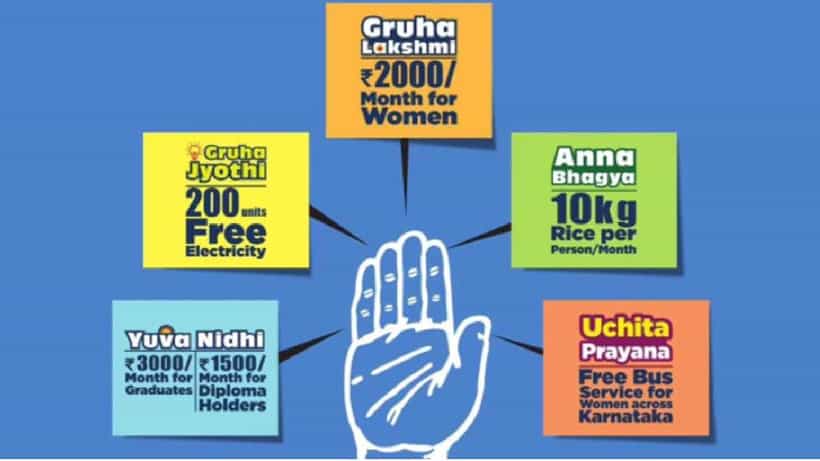 ‘ಗ್ಯಾರಂಟಿ’ ಯೋಜನೆ ಭವಿಷ್ಯದ ನಿರೀಕ್ಷೆಗಳಿಗೆ ಮಾರಕ: ಸಬ್ಸಿಡಿ ನಿಲ್ಲಿಸುವಂತೆ ಸರ್ಕಾರಕ್ಕೆ ಸಲಹೆ