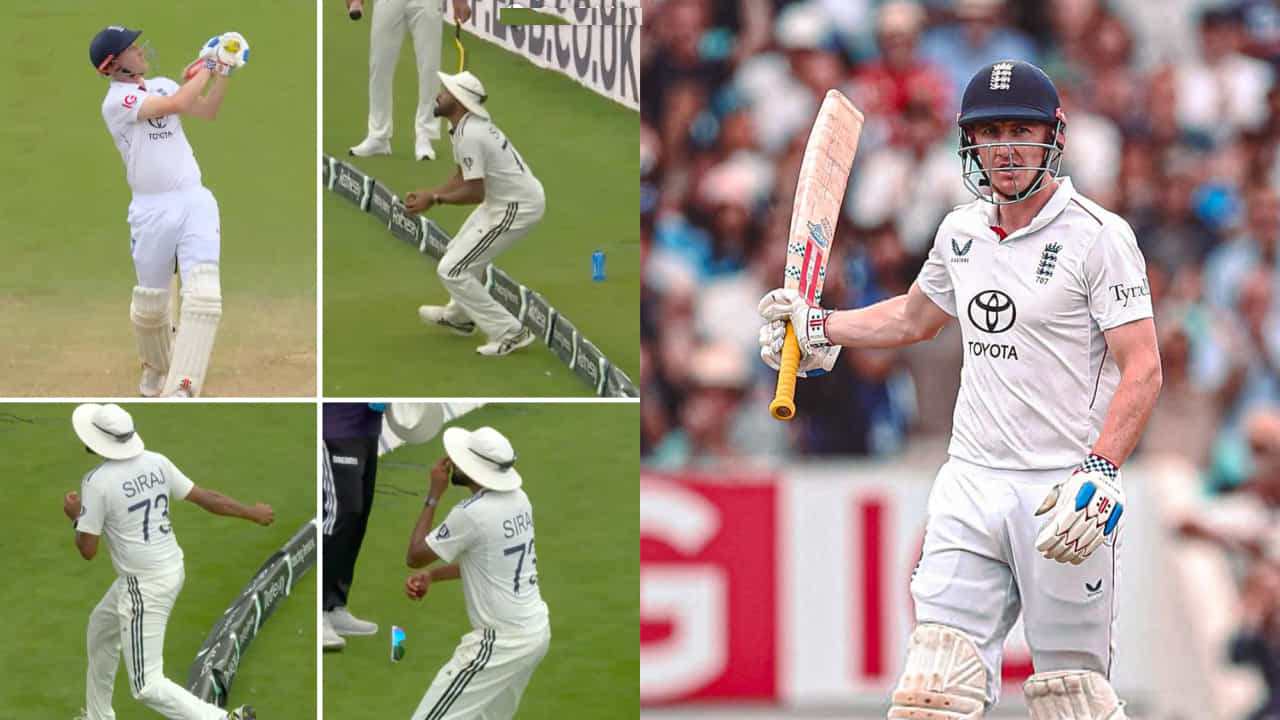 IND vs ENG: 19 ರನ್​ಗೆ ಜೀವದಾನ ನೀಡಿದ ಸಿರಾಜ್; ಗೆಲುವಿನ ಶತಕ ಬಾರಿಸಿದ ಹ್ಯಾರಿ ಬ್ರೂಕ್