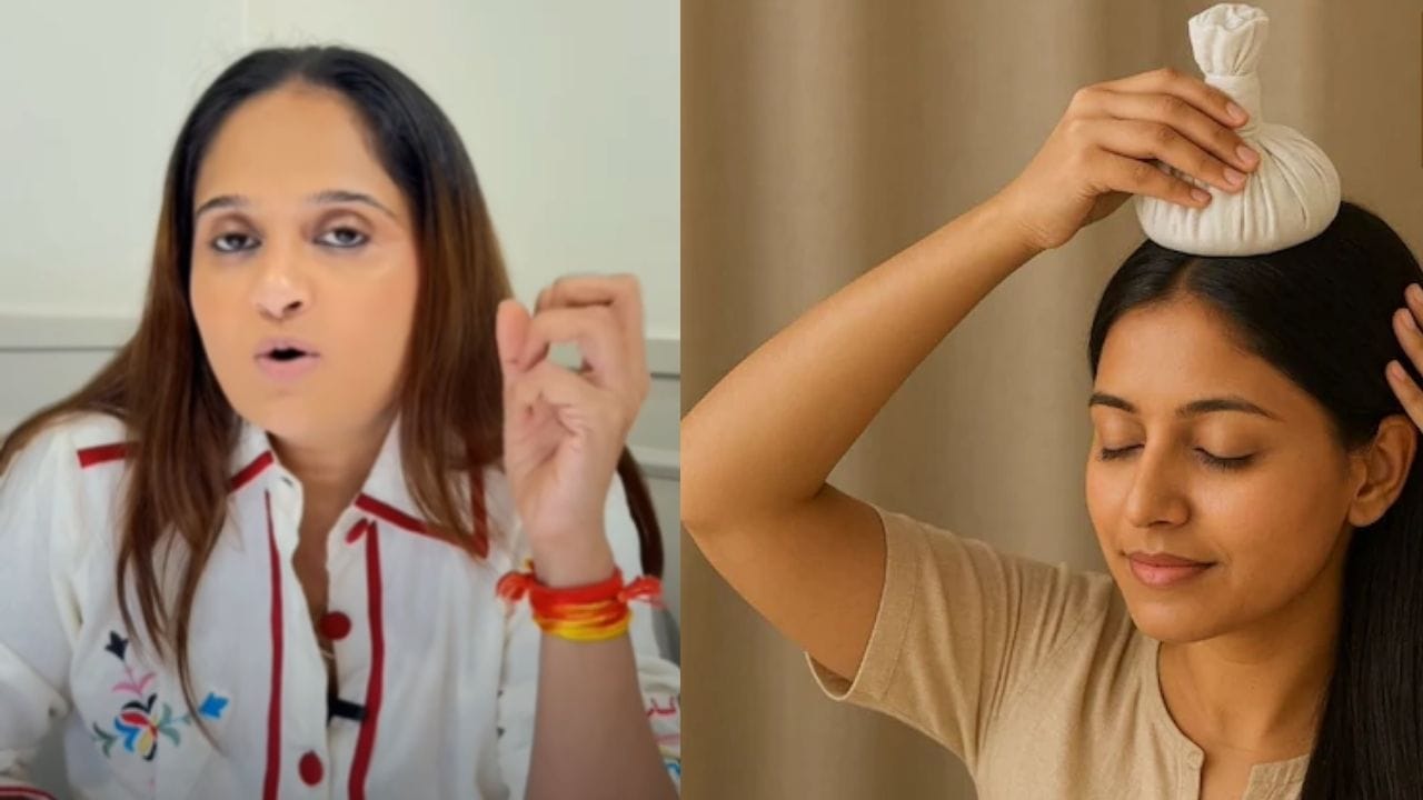 ಈ 5 ವಸ್ತುಗಳನ್ನು ಬಟ್ಟೆಯಲ್ಲಿ ಕಟ್ಟಿ ನೆತ್ತಿಯ ಮೇಲೆ ಮಸಾಜ್ ಮಾಡಿ, ರೇಷ್ಮೆಯಂತಹ ಕೂದಲು ಪಡೆಯಬಹುದು ಈ 5 ವಸ್ತುಗಳನ್ನು ಬಟ್ಟೆಯಲ್ಲಿ ಕಟ್ಟಿ ನೆತ್ತಿಯ ಮೇಲೆ ಮಸಾಜ್ ಮಾಡಿ, ರೇಷ್ಮೆಯಂತಹ ಕೂದಲು ಪಡೆಯಬಹುದು