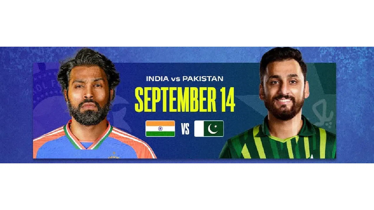 ಸೆಪ್ಟೆಂಬರ್ 14: ಟೀಮ್ ಇಂಡಿಯಾದ ಎರಡನೇ ಎದುರಾಳಿ ಪಾಕಿಸ್ತಾನ್. ಇಂಡೋ-ಪಾಕ್ ನಡುವಣ ಈ ಹೈವೋಲ್ಟೇಜ್ ಪಂದ್ಯವು ಸೆಪ್ಟೆಂಬರ್ 14 ರಂದು ದುಬೈನ ಇಂಟರ್​​ನ್ಯಾಷನಲ್ ಸ್ಟೇಡಿಯಂನಲ್ಲಿ ಜರುಗಲಿದೆ.