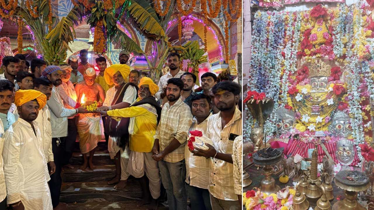 ಬಾಗಲಕೋಟೆ: 5 ಲಕ್ಷ 71 ಸಾವಿರದ ಒಂದು ರೂ.ಗೆ ದೇವರ ತೆಂಗಿನಕಾಯಿ ಹರಾಜು, ಭಕ್ತ ಫುಲ್ ಖುಷ್ ಬಾಗಲಕೋಟೆ: 5 ಲಕ್ಷ 71 ಸಾವಿರದ ಒಂದು ರೂ.ಗೆ ದೇವರ ತೆಂಗಿನಕಾಯಿ ಹರಾಜು, ಭಕ್ತ ಫುಲ್ ಖುಷ್