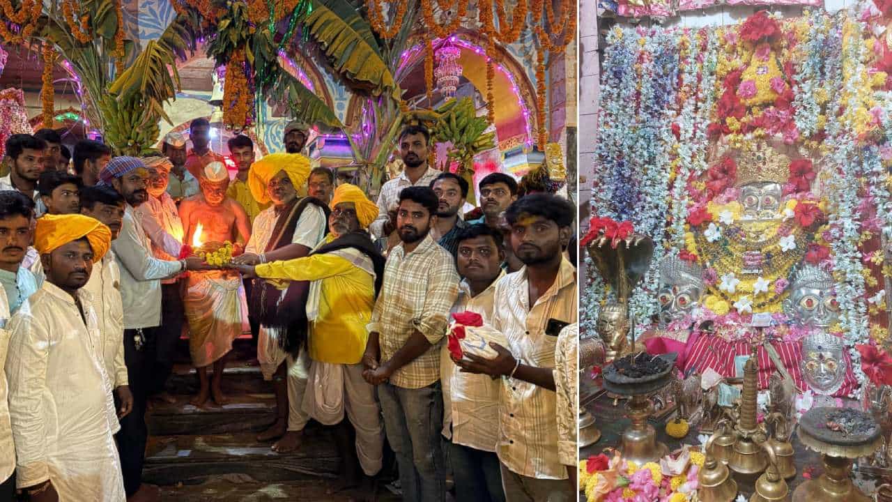 ಬಾಗಲಕೋಟೆ: 5 ಲಕ್ಷ 71 ಸಾವಿರದ ಒಂದು ರೂ.ಗೆ ದೇವರ ತೆಂಗಿನಕಾಯಿ ಹರಾಜು, ಭಕ್ತ ಫುಲ್ ಖುಷ್ ಬಾಗಲಕೋಟೆ: 5 ಲಕ್ಷ 71 ಸಾವಿರದ ಒಂದು ರೂ.ಗೆ ದೇವರ ತೆಂಗಿನಕಾಯಿ ಹರಾಜು, ಭಕ್ತ ಫುಲ್ ಖುಷ್