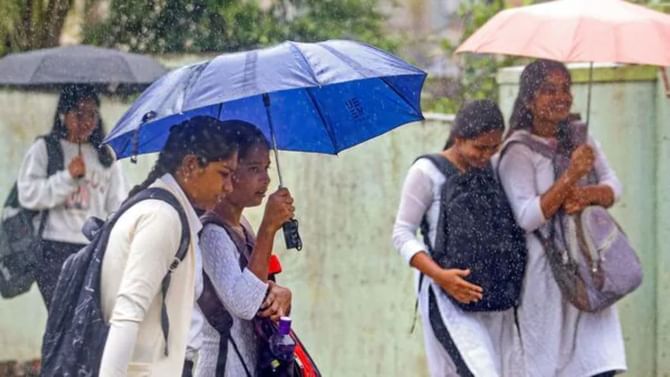 ನಾಳೆಯ ಹವಾಮಾನ: ರಾಜ್ಯದಲ್ಲಿ ಭಾರಿ ಮಳೆ ಎಚ್ಚರಿಕೆ, ಶಾಲಾ-ಕಾಲೇಜುಗಳಿಗೆ ರಜೆ