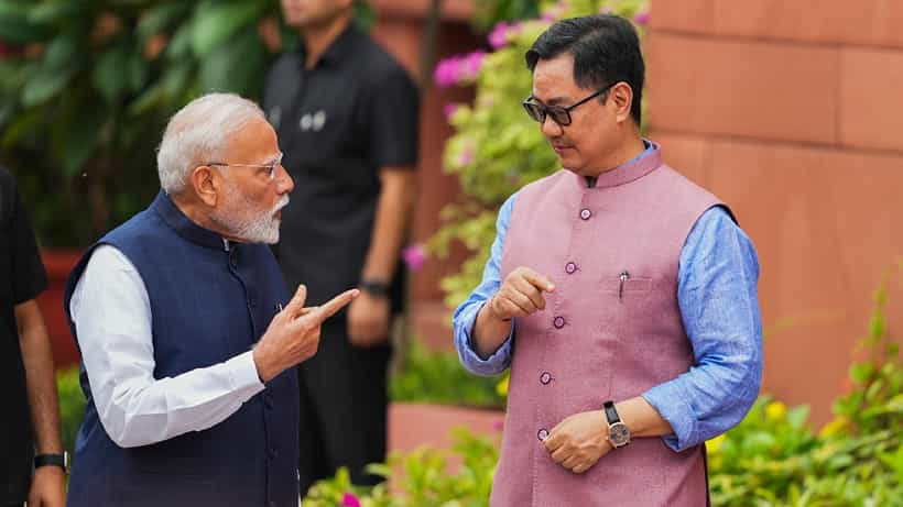 ಸಚಿವರನ್ನು ವಜಾಗೊಳಿಸುವ ಮಸೂದೆಯಲ್ಲಿ ಮೋದಿ ತಮಗೆ ವಿನಾಯಿತಿ ಬೇಡ ಎಂದಿದ್ದರು; ಕಿರಣ್ ರಿಜಿಜು