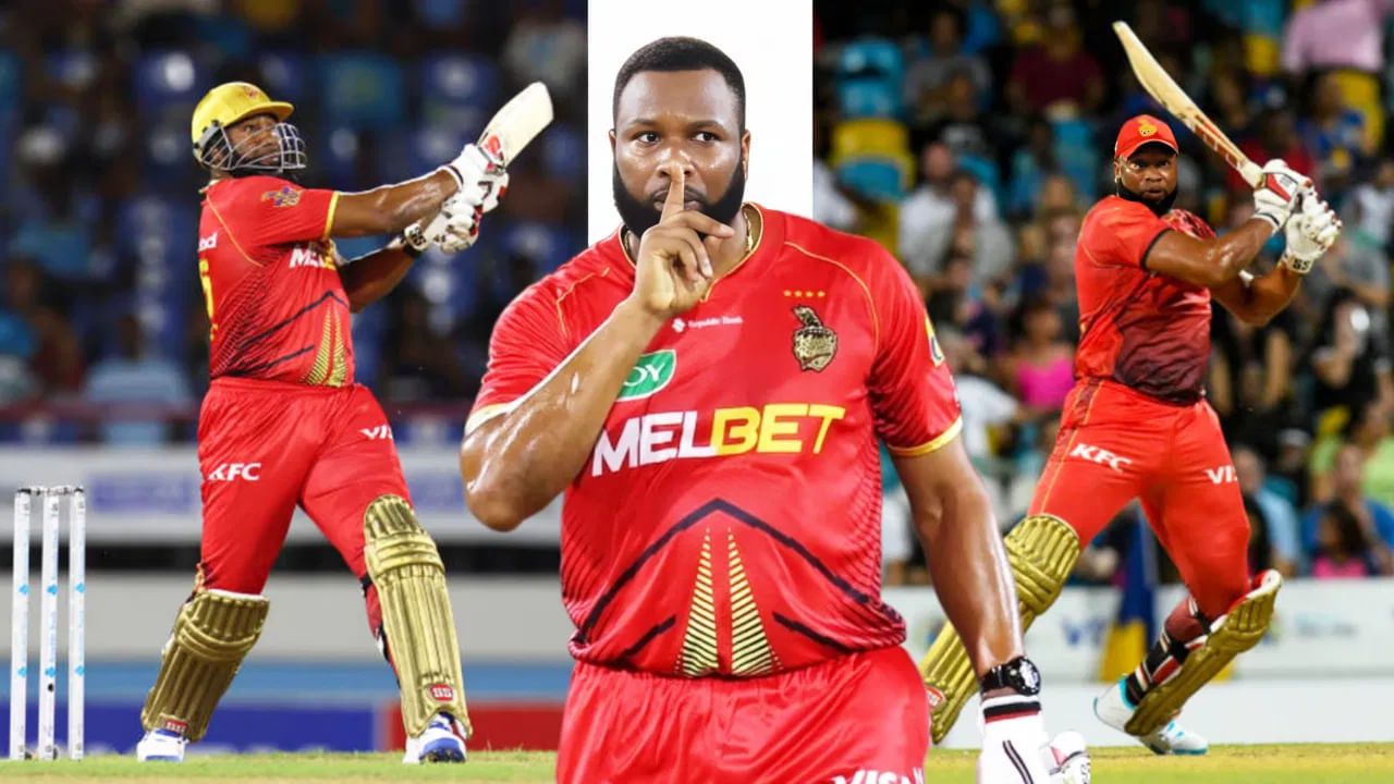 ಕೆರಿಬಿಯನ್ ದೈತ್ಯ ಕೀರನ್ ಪೊಲಾರ್ಡ್ (Kieron Pollard) ಟಿ20 ಕ್ರಿಕೆಟ್ನಲ್ಲಿ ಹೊಸ ದಾಖಲೆ ನಿರ್ಮಿಸಿದ್ದಾರೆ. ಅದು ಸಹ ಸಿಕ್ಸರ್ಗಳ ಸುರಿಮಳೆಯೊಂದಿಗೆ ಎಂಬುದು ವಿಶೇಷ. ಸಿಪಿಎಲ್ನ 10ನೇ ಪಂದ್ಯದಲ್ಲಿ ಸೇಂಟ್ ಲೂಸಿಯಾ ವಿರುದ್ಧ ಪೊಲಾರ್ಡ್ 6 ಸರ್ಜರಿ ಸಿಕ್ಸ್ ಗಳೊಂದಿಗೆ 65 ರನ್ ಬಾರಿಸಿದ್ದರು.