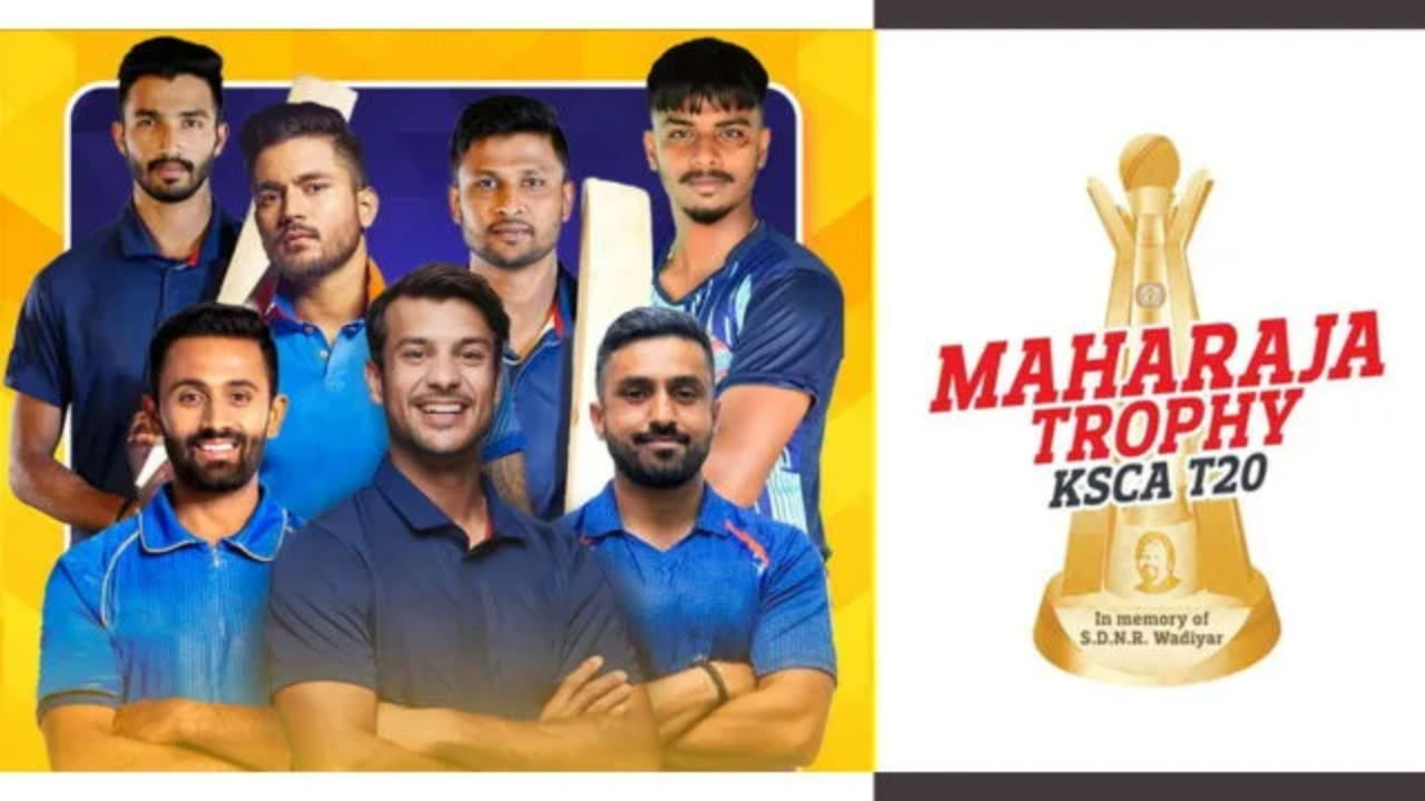 ಮೈಸೂರಿನ ಶ್ರೀಕಂಠದತ್ತ ನರಸಿಂಹರಾಜ ಒಡೆಯರ್‌ ಕ್ರೀಡಾಂಗಣದಲ್ಲಿ ನಡೆಯುತ್ತಿರುವ ಮಹಾರಾಜ ಟಿ20 ಟ್ರೋಫಿಯ ಲೀಗ್ ಹಂತ ಮುಕ್ತಾಯವಾಗಿದೆ. ಆಗಸ್ಟ್ 11 ರಿಂದ ಆರಂಭವಾಗಿದ್ದ ಈ ಟೂರ್ನಿಯ ಲೀಗ್ ಹಂತ ಇಂದು ಅಂದರೆ ಆಗಸ್ಟ್ 25 ರಂದು ಅಂತ್ಯಗೊಂಡಿದೆ. ಇದರೊಂದಿಗೆ ನಾಲ್ಕು ತಂಡಗಳು ಪ್ಲೇಆಫ್​ಗೆ ಅರ್ಹತೆ ಪಡೆದರೆ, ಉಳಿದೆರಡು ತಂಡಗಳು ಲೀಗ್​ನಿಂದ ಹೊರಬಿದ್ದಿವೆ. ಇದರಲ್ಲಿ ಹಾಲಿ ಚಾಂಪಿಯನ್ ಮೈಸೂರು ಕೂಡ ಒಂದಾಗಿದೆ.
