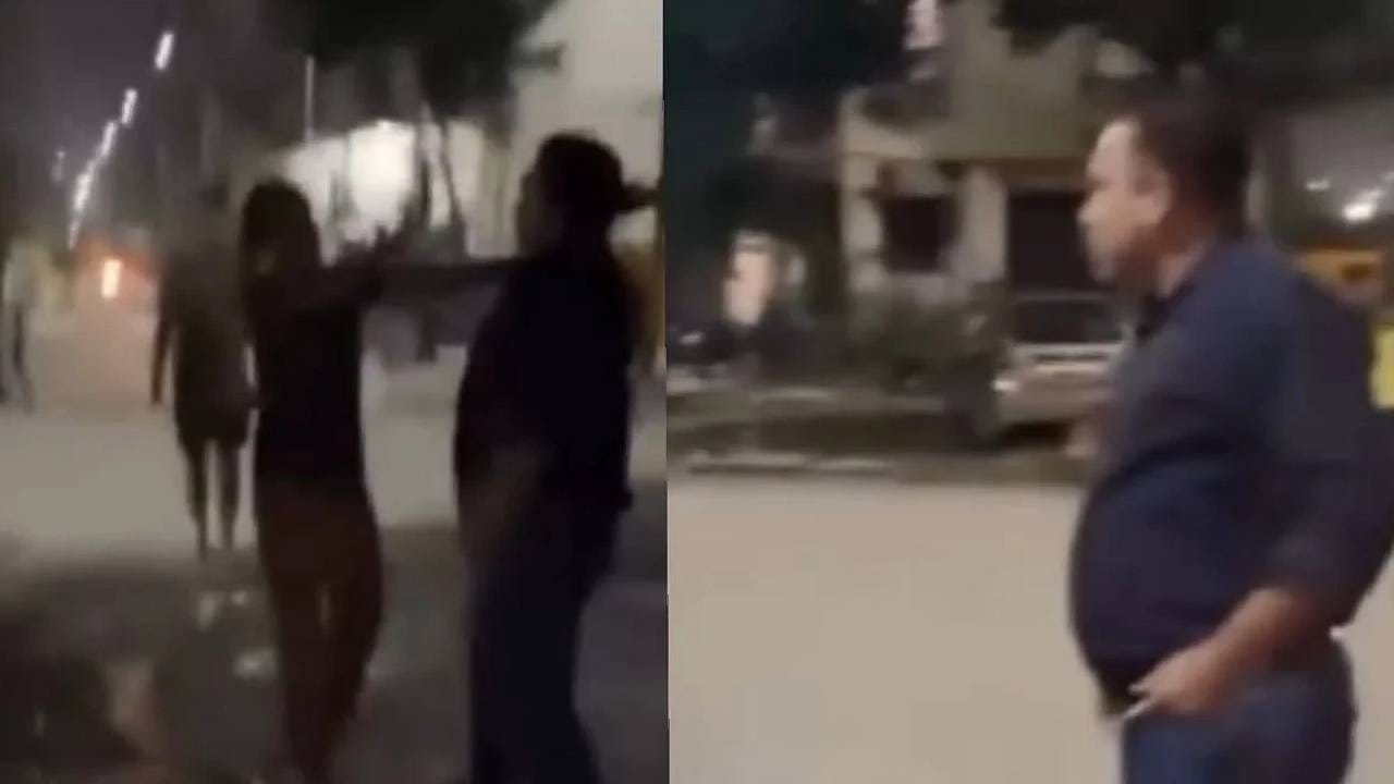 Video: ಬೀದಿ ನಾಯಿಗಳಿಗೆ ಆಹಾರ ಕೊಟ್ಟಿದ್ದಕ್ಕೆ ಮಹಿಳೆಗೆ ಬೀದಿಯಲ್ಲೇ ಕಪಾಳಕ್ಕೆ ಬಾರಿಸಿದ ವ್ಯಕ್ತಿ