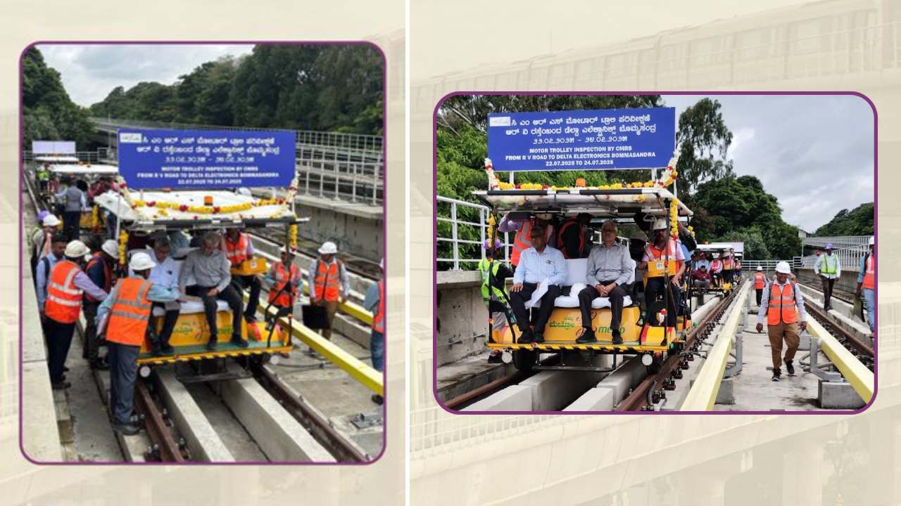 ಮೆಟ್ರೋ ಹಳದಿ ಮಾರ್ಗಕ್ಕಾಗಿ ಕಾದು ಕಾದು ಸುಸ್ತಾಗಿದ್ದವರಿಗೆ ಕೊನೆಗೂ ರೈಲ್ವೆ ಕಮೀಷನರ್ ಗ್ರೀನ್ ಸಿಗ್ನಲ್ ನೀಡಿದ್ದು, ಆಗಸ್ಟ್​ 10ರಂದು ಟ್ರ್ಯಾಕಿಗಿಳಿಯಲಿದೆ. 
