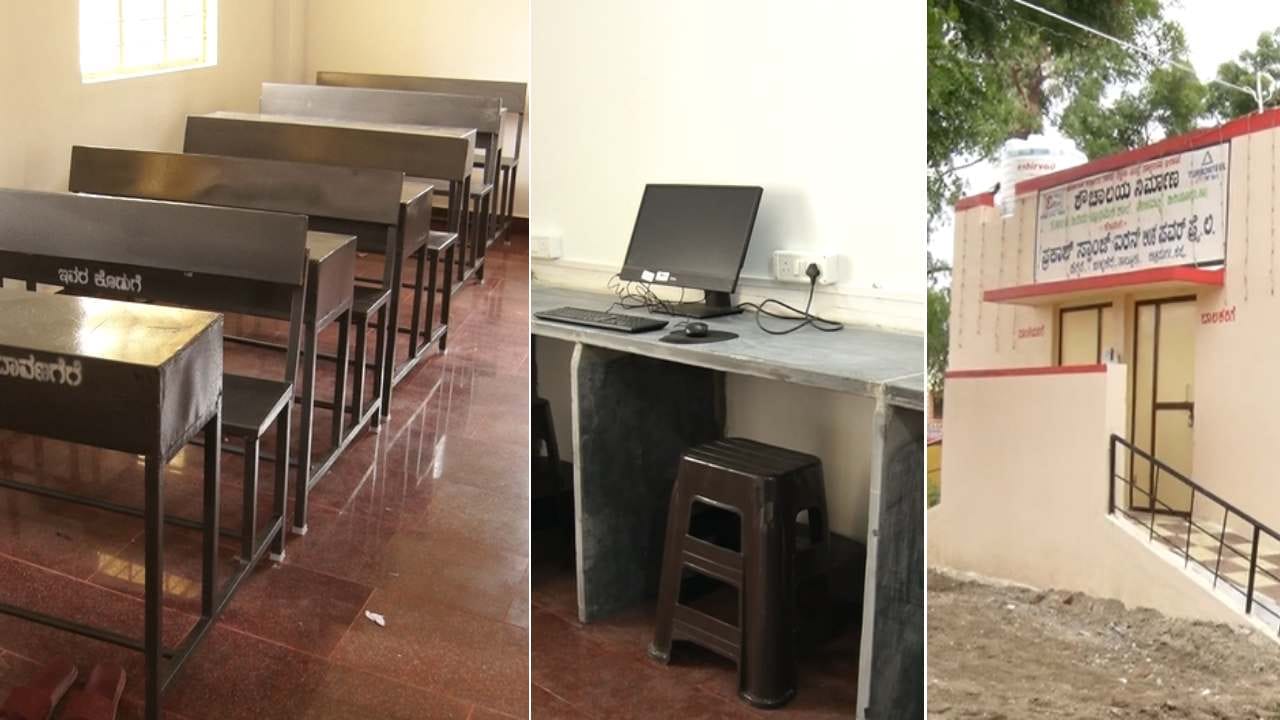 ಇನ್ನು ಸರ್ಕಾರವು 25 ಲಕ್ಷ ರೂ. ಅನುದಾನ ನೀಡಿದ್ದು, ಶಾಲೆಗೆ ಕಯಕಲ್ಪ ಸಿಕ್ಕಿದೆ. ಸುಸಜ್ಜಿತ 12 ಕೊಠಡಿಗಳು, ಹೈಟೆಕ್ ಶೌಚಾಲಯ, ಆಧುನಿಕ ಅಡುಗೆ ಕೋಣೆ, ಕುಡಿಯುವ ನೀರಿನ ವ್ಯವಸ್ಥೆ, ಸ್ಮಾರ್ಟ್ ತರಗತಿಗಳು, ಲ್ಯಾಬ್, 10 ಕಂಪ್ಯೂಟರ್, ಸಿಸಿಟಿವಿ, ಲೈಬ್ರರಿ ಸಕಲ ವ್ಯವಸ್ಥೆ ಮಾಡಲಾಗಿದೆ.