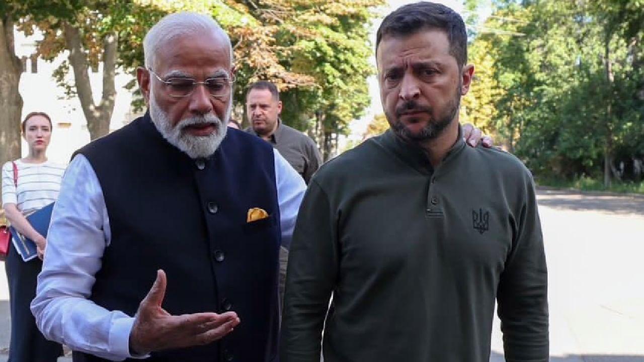 ಉಕ್ರೇನ್ ಅಧ್ಯಕ್ಷ ಝೆಲೆನ್ಸ್ಕಿ ಜೊತೆ ಪ್ರಧಾನಿ ಮಾತುಕತೆ; ರಷ್ಯಾ ಜೊತೆಗಿನ ಸಂಘರ್ಷದ ಶಾಂತಿಯುತ ಪರಿಹಾರಕ್ಕೆ ಸಲಹೆ