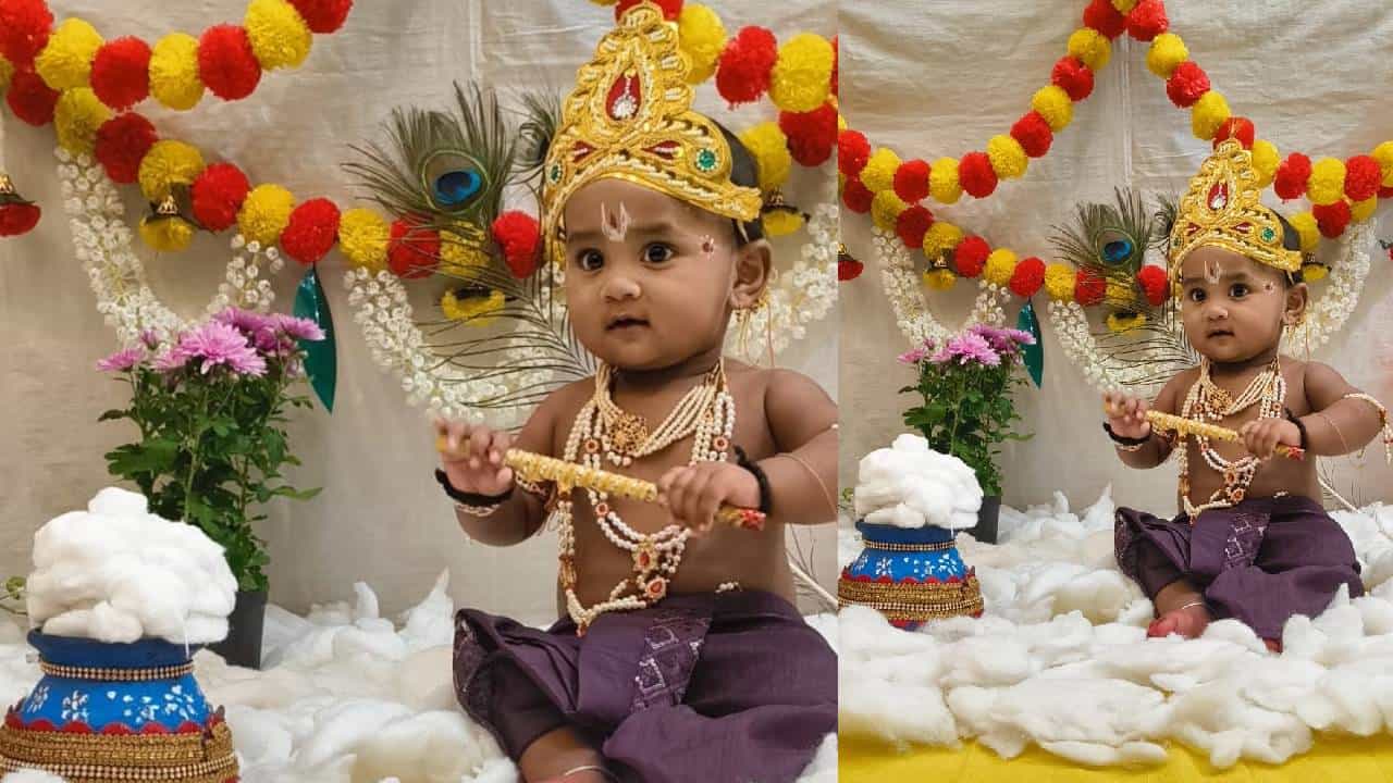 ಕೃಷ್ಣ: ರಾಘನ್ ಹೂಲಿ, ತಂದೆ: ರಾಹುಲ್ ಹೂಲಿ, ತಾಯಿ: ಶ್ರೀದೇವಿ ಹೂಲಿ, ಊರು: ಧಾರವಾಡ