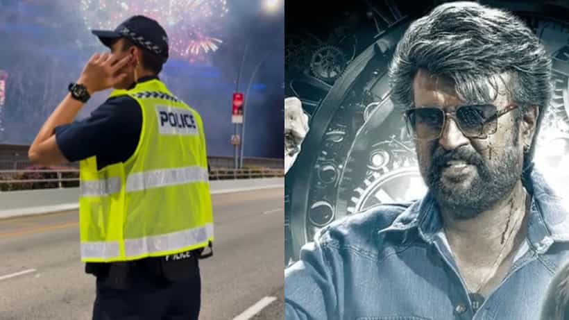 ಸಿಂಗಪುರ ಪೊಲೀಸರನ್ನೂ ಬಿಟ್ಟಿಲ್ಲ ರಜನೀಕಾಂತ್ರ ‘ಕೂಲಿ’ ಕ್ರೇಜು