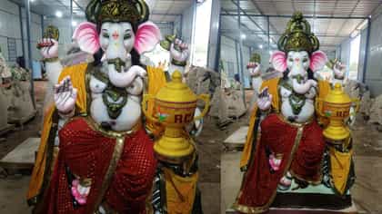 ‘ಈ ಸಲ ಕಪ್​​ ನಂದು’: ಆರ್​ಸಿಬಿ ಕಪ್​ ಹಿಡಿದು ಬಂದ ಗಣೇಶ, ಫೋಟೋಸ್​ ನೋಡಿ