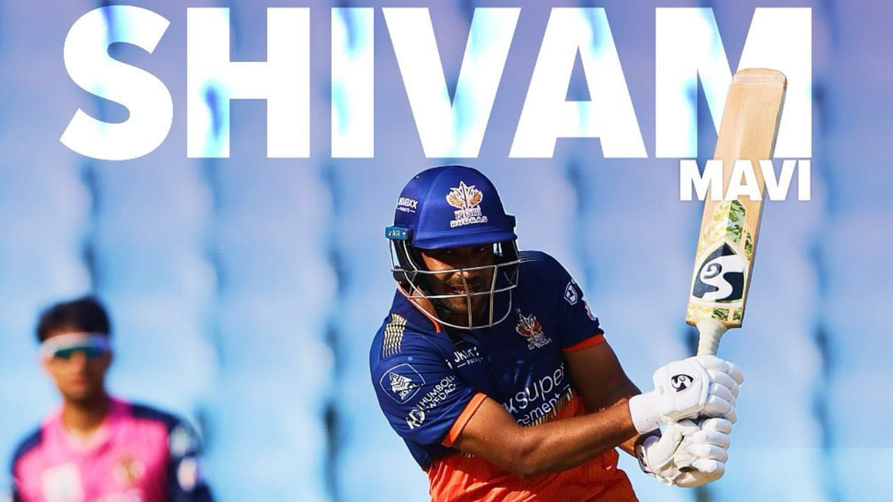ಒಂದೇ ಓವರ್​ನಲ್ಲಿ 5 ಸಿಕ್ಸ್; 19 ಎಸೆತಗಳಲ್ಲಿ ಅರ್ಧಶತಕ ಚಚ್ಚಿದ ವೇಗಿ ಶಿವಂ ಮಾವಿ