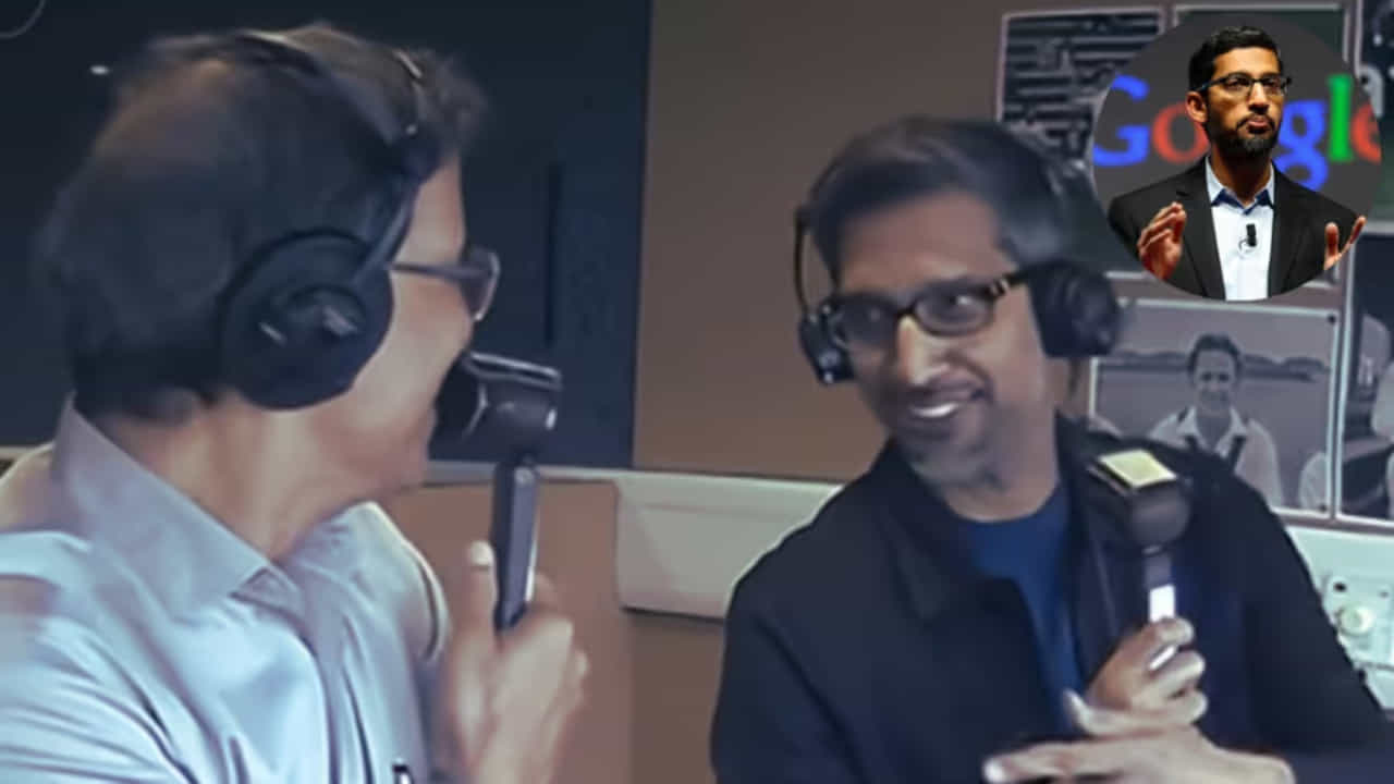 IND vs ENG: ಕಾಮೆಂಟರಿ ಬಾಕ್ಸ್​ನಲ್ಲಿ ಕುಳಿತು ನೆಚ್ಚಿನ ಕ್ರಿಕೆಟಿಗರ ಬಗ್ಗೆ ಸುಂದರ್ ಪಿಚೈ ಮಾತು; ವಿಡಿಯೋ